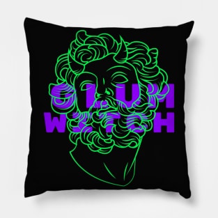 Neon Outlines Pillow