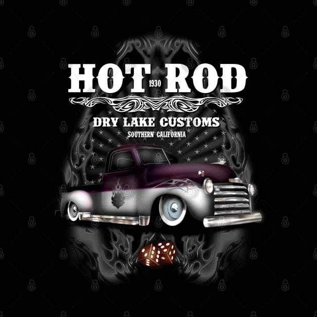 Hot Rod Chevy Vintage Truck by hardtbonez