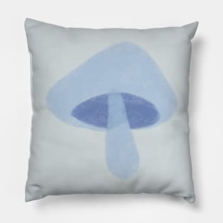 Blue milk cap Pillow