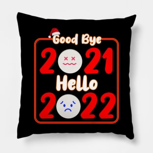 Goodbye 2021 Hello 2022, New Year, 2022, New Year Gift, Happy New Year, Happy New Year Party Pillow