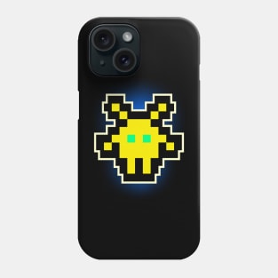 Yellow Invader Phone Case