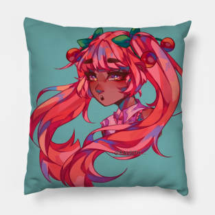 Cherry Miku Pillow