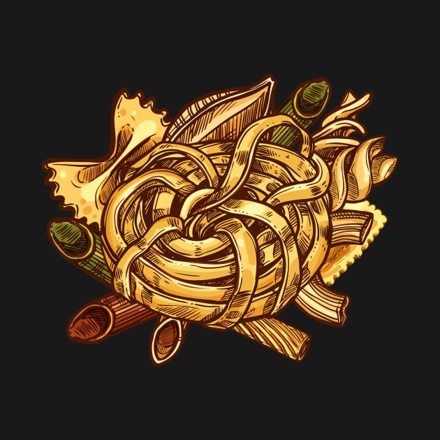 Italian Pasta by NewWorldIsHere