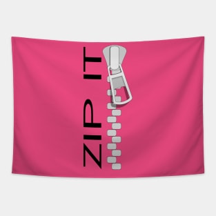 Zip It Zipper Tapestry
