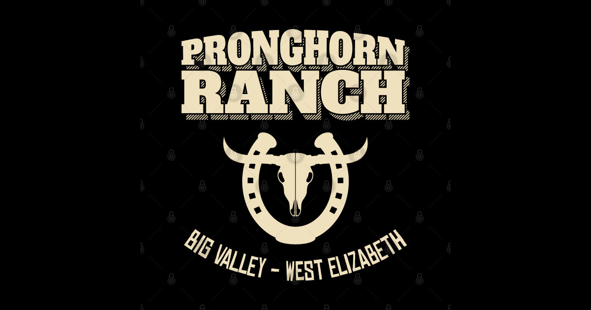 Pronghorn Ranch - Red Dead Redemption 2 - Sticker | TeePublic