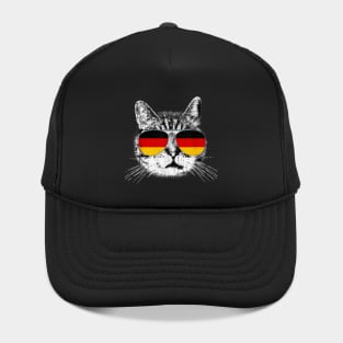 Funny Gemany flag cat, Funny cat flag Hat