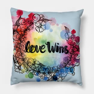 Love Wins Pillow