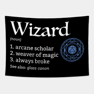 D&D Wizard Class Definition Tapestry