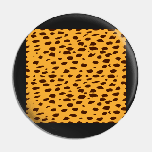 Seamless leopard pattern Pin