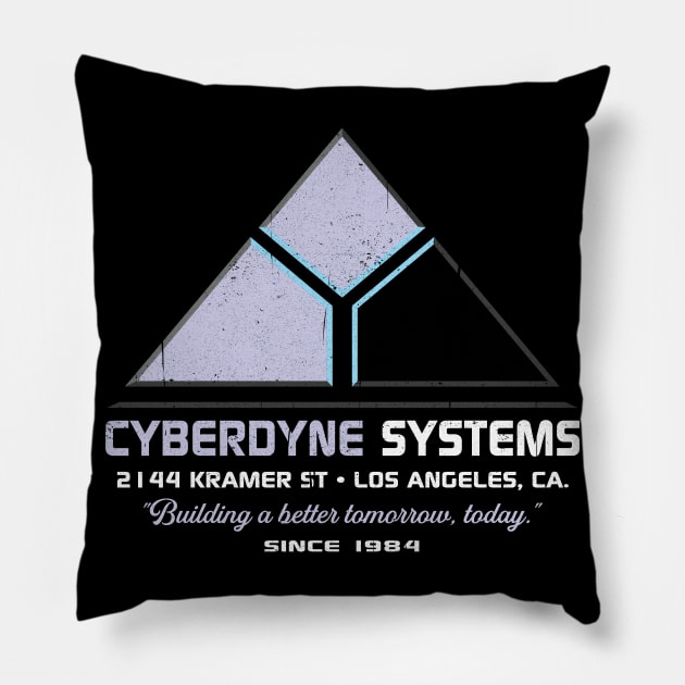 Cyberdyne Systems Pillow by Alema Art