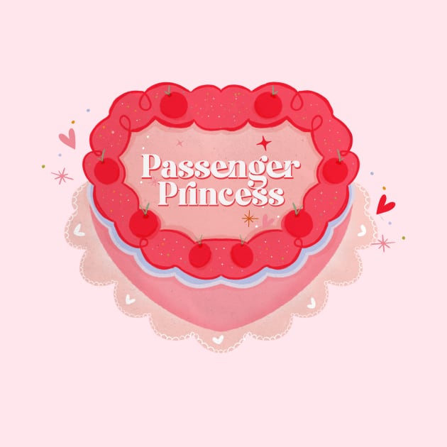 Passenger Princess Pink Aesthetic Cake by Matisse Studio