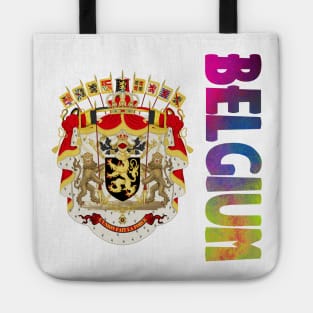 Belgium Coat of Arms Design Tote