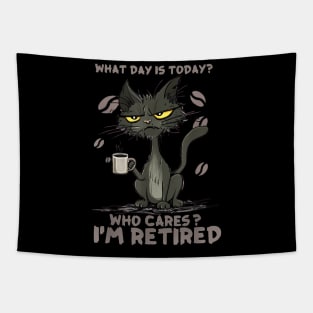 Who Cares Im Retired Tapestry