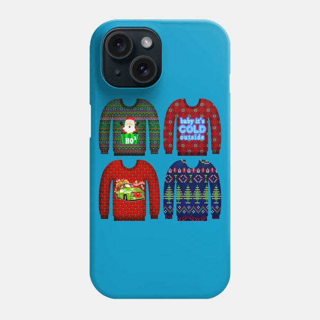 Christmas Ugly Sweater Phone Case by holidaystore