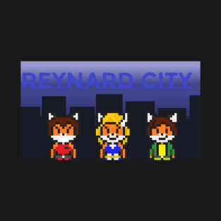 Reynard City pixel art (Animeartistmii) T-Shirt