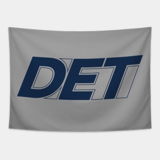 Detroit Navy Blue Tapestry