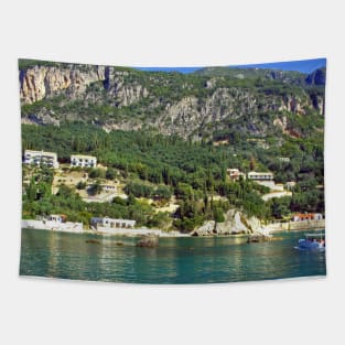 Corfu Shore Tapestry