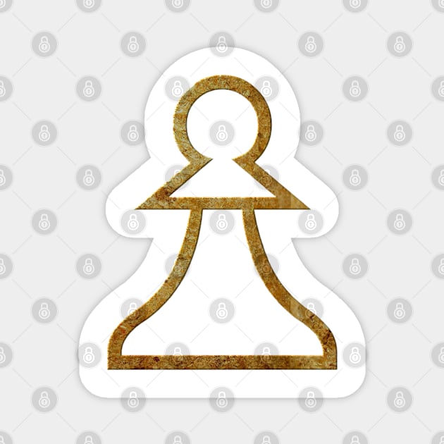 chess piece Magnet by bahullah_art