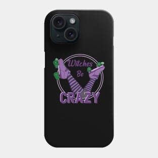 Witches Be Crazy Skates 1 Phone Case