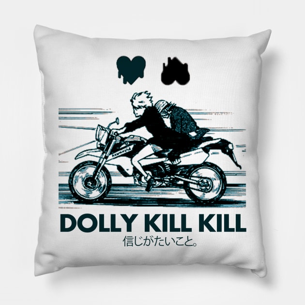 Dolly Kill Kill ''GOOD TIMES'' V3 Pillow by riventis66