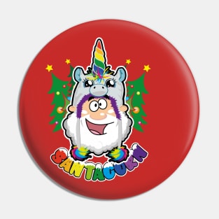 Santacorn Pin