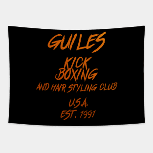 Guile's Kickboxing (Flame Edition) Tapestry