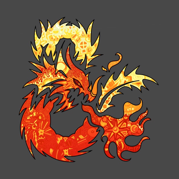 Fire Dragon by paintchips