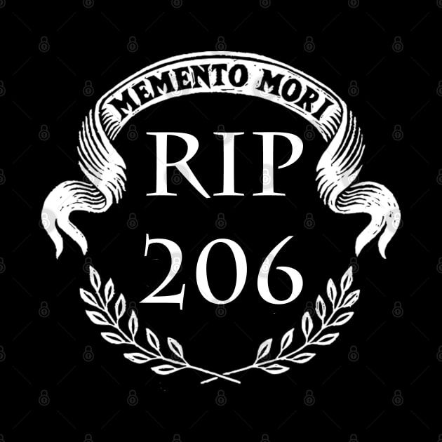 RIP 206 by Bommush Designs