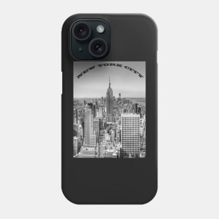 New York City In Black And White Phone Case