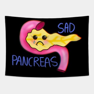 Sad Pancreatitis Pancreas Tapestry