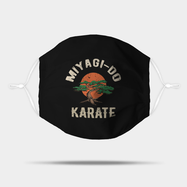 Karate Kid Miyagi Do Karate Miyagi Do Logo Bonsai Tree Mask Teepublic Au