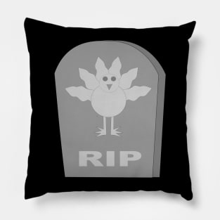 Dead Thanksgiving Turkey RIP Pillow