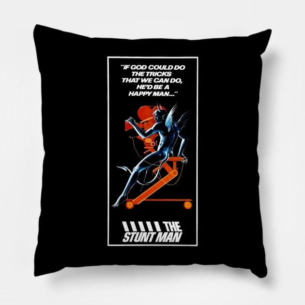 The Stunt Man Pillow by Scum & Villainy