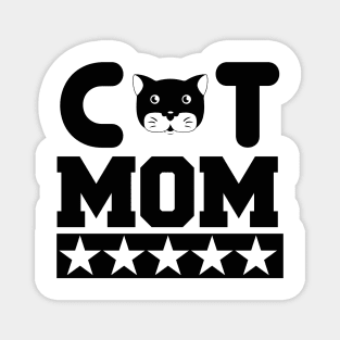 Cat Mom T Shirt For Women Men Magnet