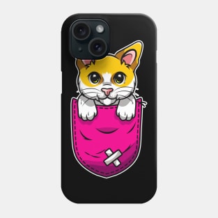 Cute Cat In Bag Cats Lover Phone Case