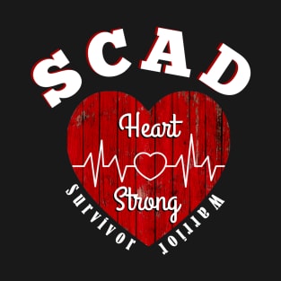 SCAD Women Heart Strong T-Shirt