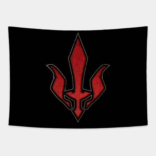 Ares Symbol (Chest Pocket) Tapestry by huckblade