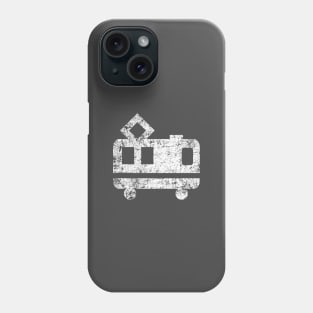 Cute Train - Distressed Phone Case