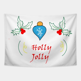 Holly Jolly Tapestry