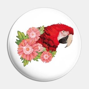 Aliverde Macaw Pin