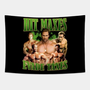 Mike O'hearn Hit Maxes Evade Taxes Tapestry