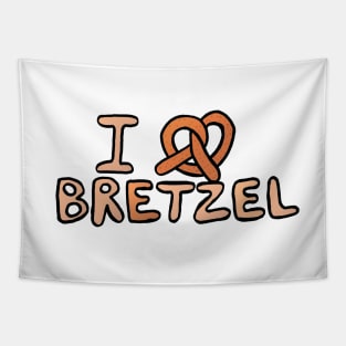 I love bretzel Tapestry