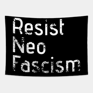 Resist Neo Fascism Tapestry