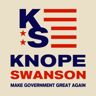 Knope Swanson 2024 Make Government Great Again T-Shirt