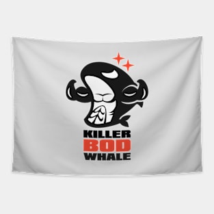 Killer Bod Whale Tapestry