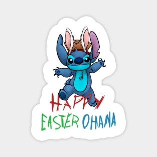 Happy Easter Ohana Magnet