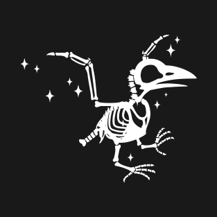 crow skeleton T-Shirt