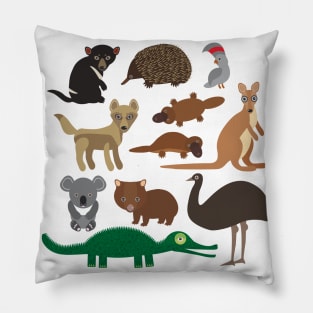 Australian Animals 2 Pillow