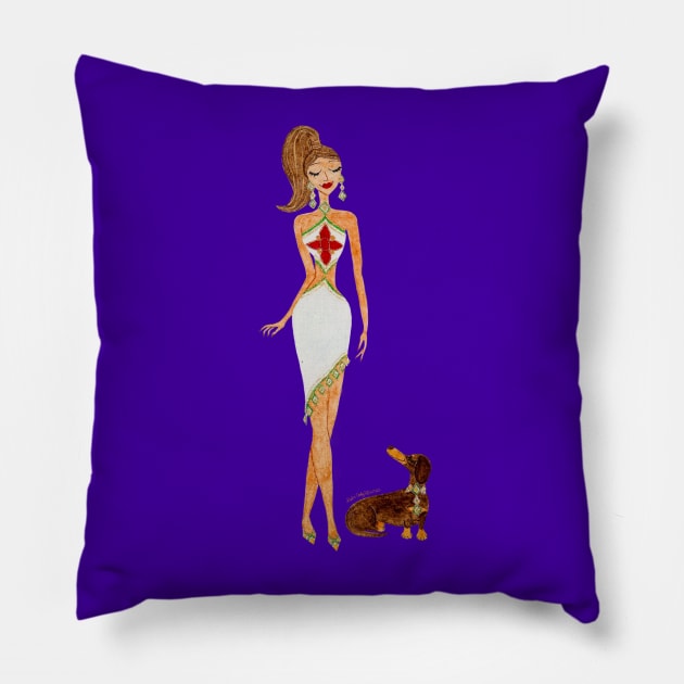 Letitia Pillow by DebiCady