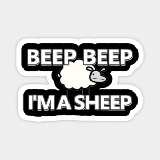 Asdf Movie Beep Beep I M A Sheep Magnet